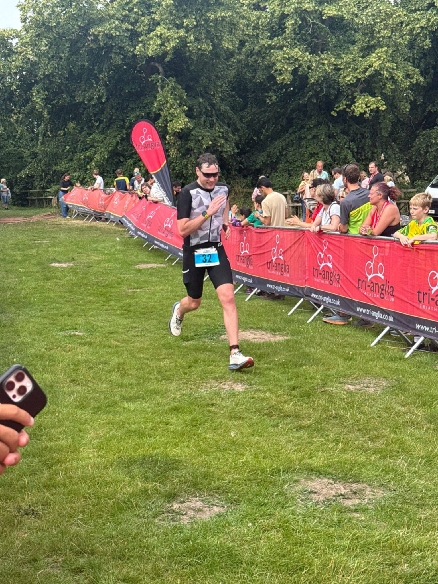 Lewis, comes into the finish