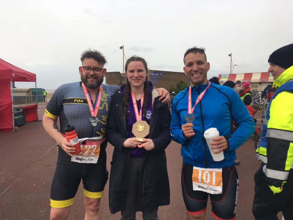 L R Philip Yates Alice Page and Andre Delgado